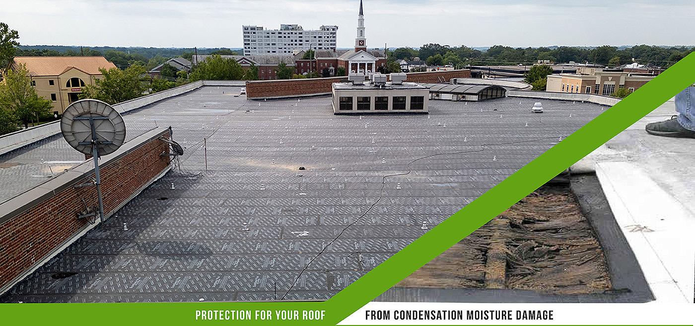 Addressing Condensation in Low-Slope Roof Assemblies