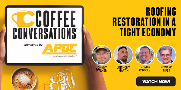 CCS Coffee Conversations - Roofing Restoration in a Tight Economy - PODCAST TRANSCRIPT