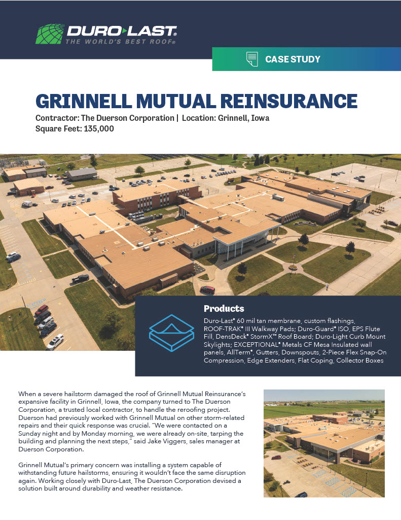 Duro-Last Grinnell Mutual Case Study