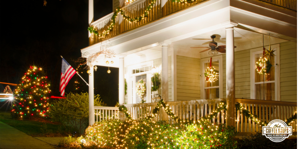 Brighten your business with holiday lights