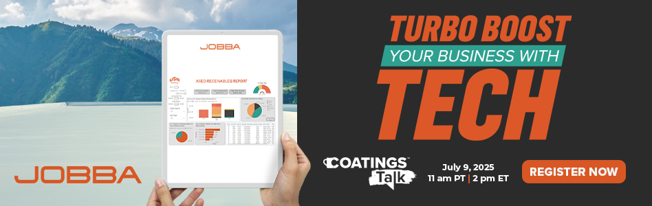 Jobba CoatingsTalk - Turbo Boost your Business with Tech