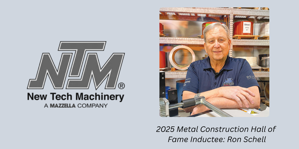 Ron Schell: Transformed the world of metal rollforming through unmatched ingenuity