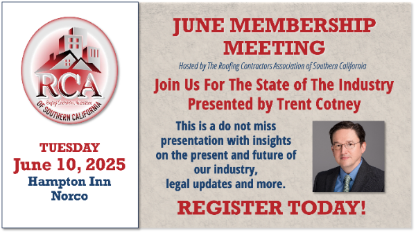 The State of the Industry - Presented by Trent Cotney (RCASoCal)