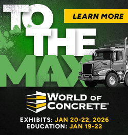 World of Concrete - Sidebar Ad - Learn More 2026