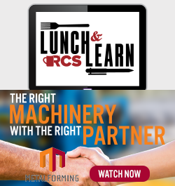 MetalForming - Lunch & Learn sidebar - The Right Machinery With the Right Partner