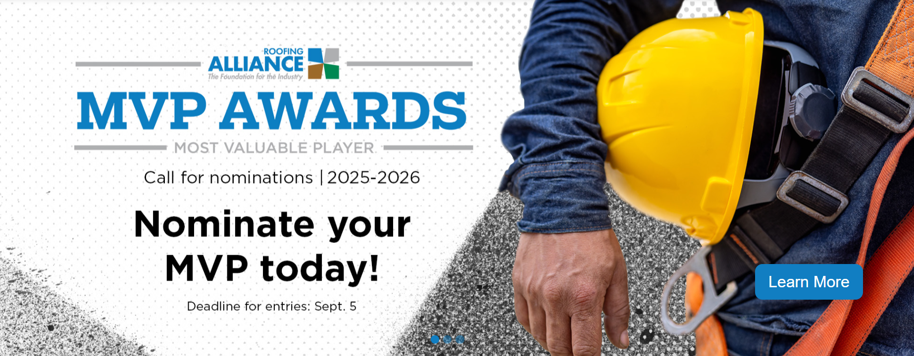 MVP Award Entry Roofing Alliance 2025