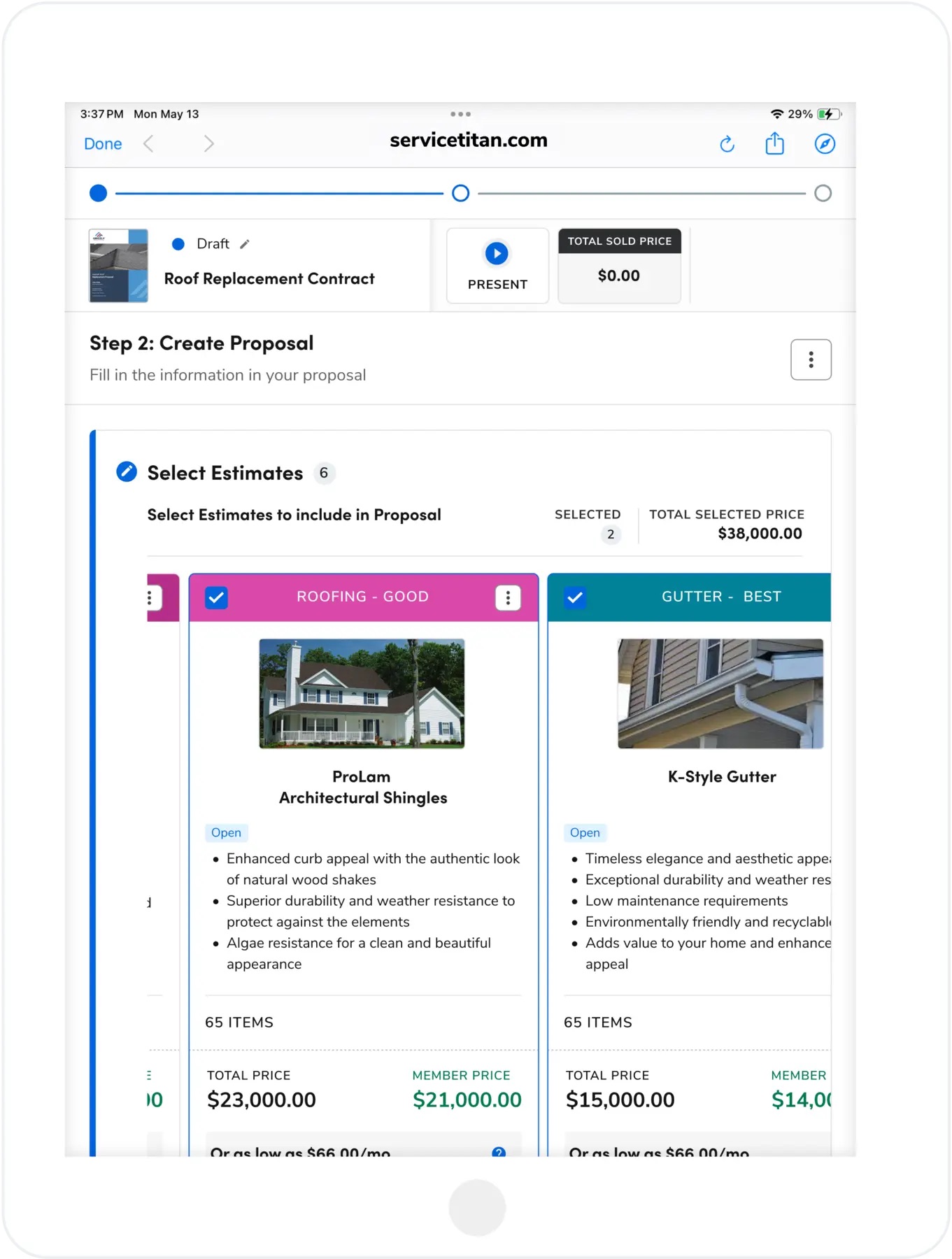 ServiceTitan - Roofing Estimating Software