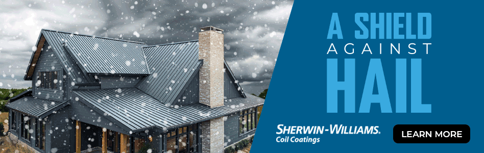 Sherwin-Williams - Billboard Ad - MetalRoofingElements - Hail
