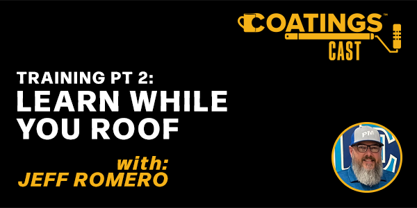 Training Pt 2: Learn while you Roof - PODCAST TRANSCRIPT