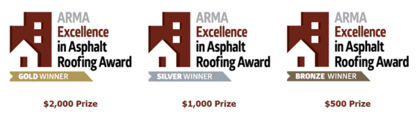 ARMA’s 2026 Excellence in Asphalt Roofing Awards