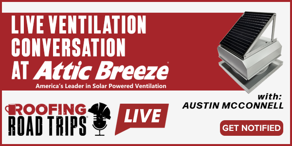 LIVE On Location Ventilation Conversation with Attic Breeze LIVE On Location Ventilation Conversation with Attic Breeze