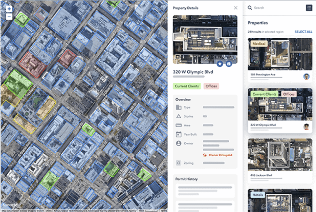 Convex - Atlas map-based view of territory