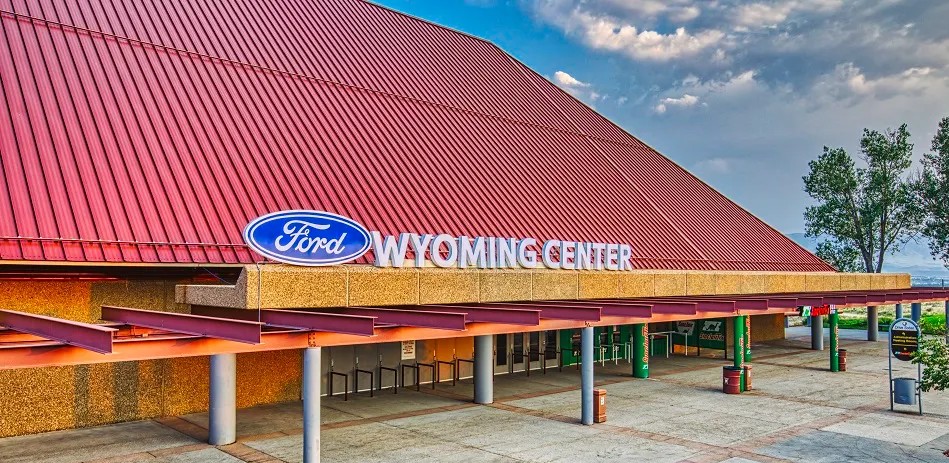 Rocky Mountain - Ford Wyoming Center with S-5! H90 clamps and S-5! SnoClip III - Gem City Roofing