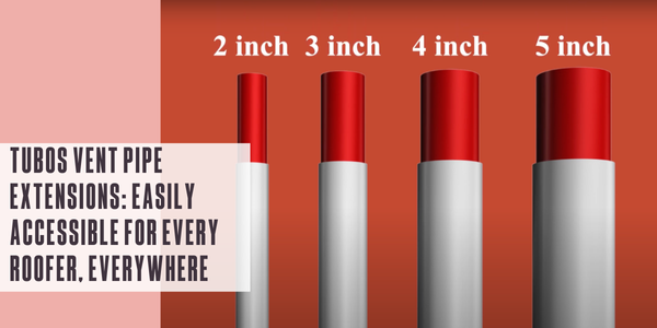 TUBOS vent pipe extensions: Easily accessible for every roofer, everywhere