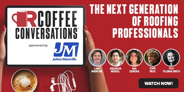 The Next Generation of Roofing Professionals Webinar Watch Now