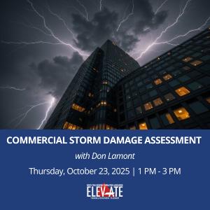 ELEVATE Training: Commercial Storm Damage Assessment - October 23