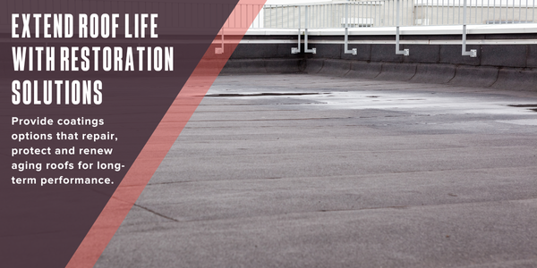 Extend roof life with restoration solutions