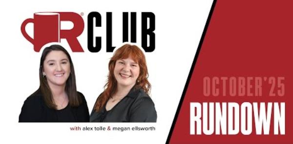 October 2025 R-Club Rundown