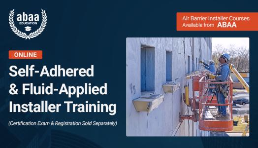 Online Self-Adhered & Fluid Applied Installer Certification Training Course - December 2-4