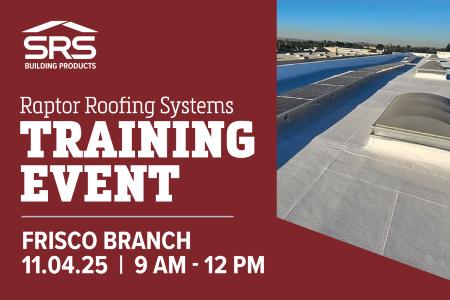 Raptor Roofing Systems Training Event Raptor Roofing Systems Training Event
