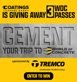 CCS - Sidebar ad - World of Concrete Giveaway