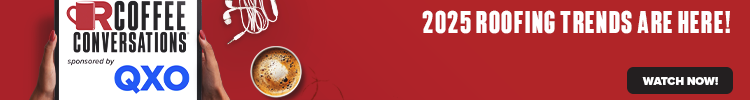Coffee Conversations - Banner Ad - 2025 Roofing Trends Are Here! (on-demand)