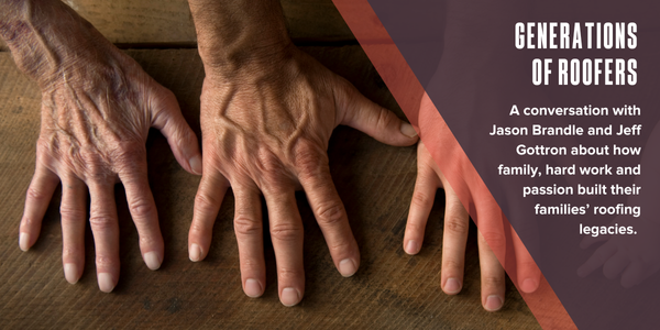 Generations of roofers