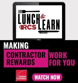 Owens Corning - Sidebar Ad - Making Contractor Rewards Work For You (Lunch & Learn)