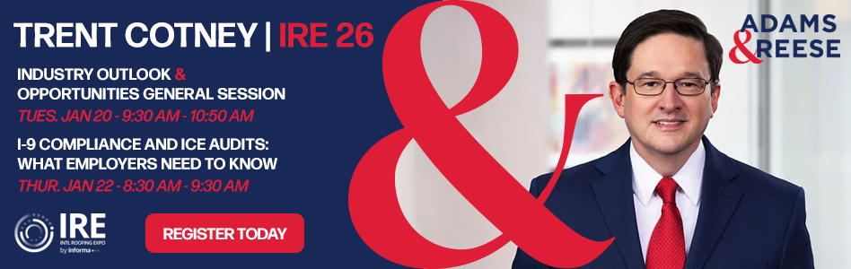 Adams & Reese - Billboard Ad - IRE 2026 Adams & Reese - Billboard Ad - IRE 2026