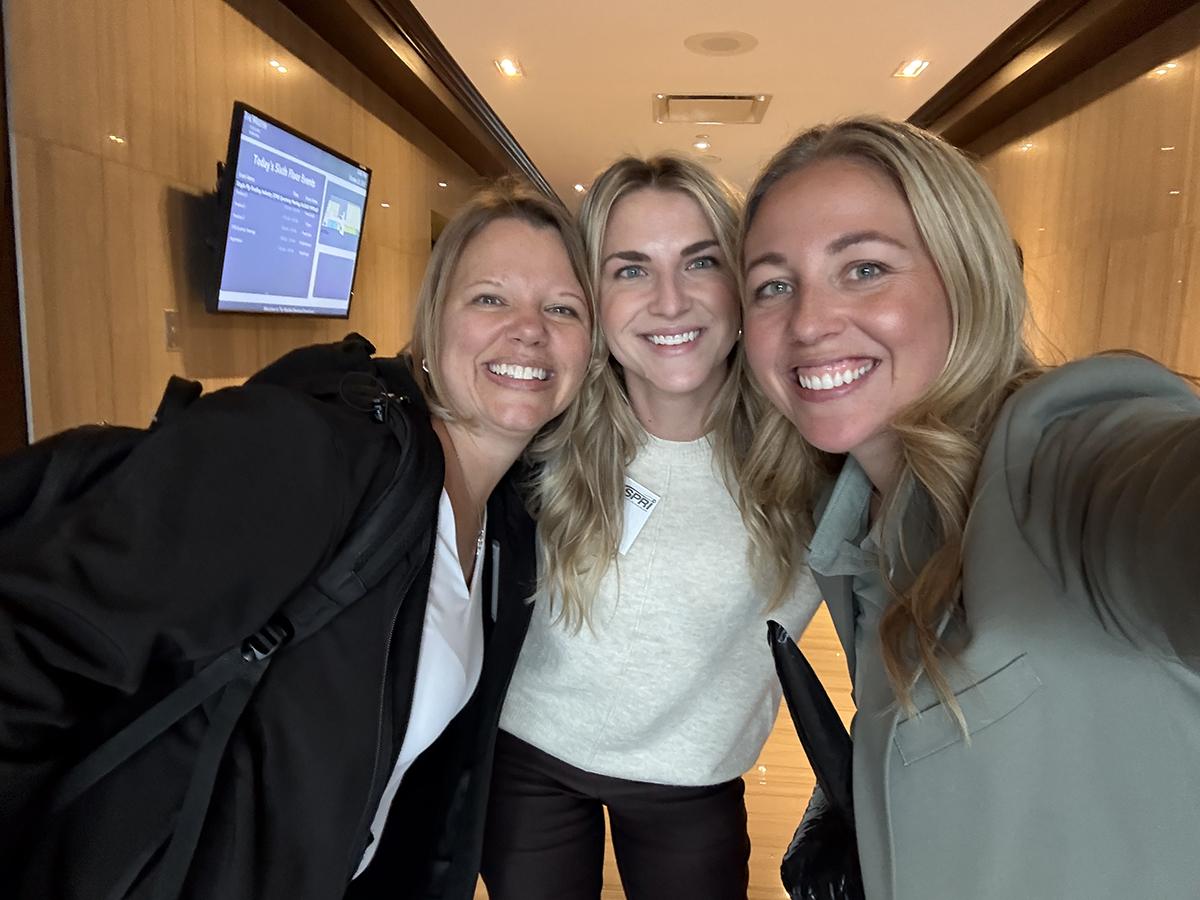 Creativate - Heather Michelle Sara at SPRI meeting