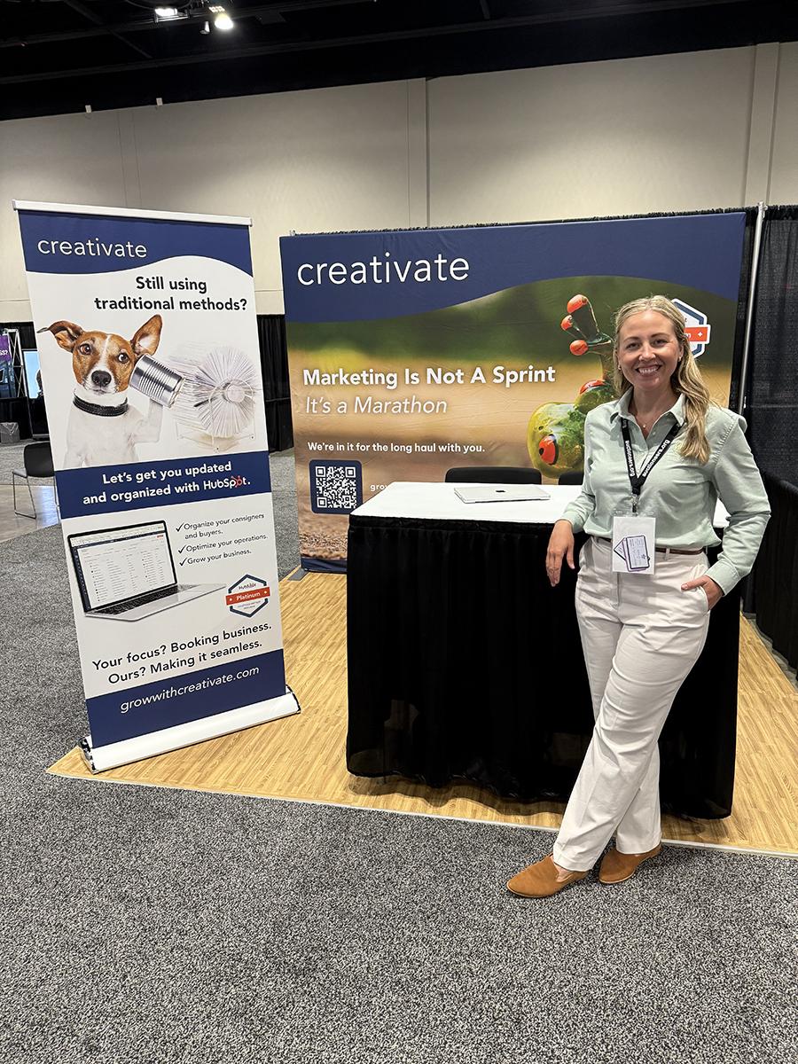 Creativate - Michelle at NAA 2025 Show