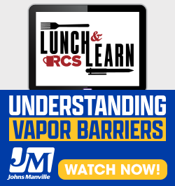 Johns Manville - Sidebar Ad - Understanding Vapor Barriers (L&L)