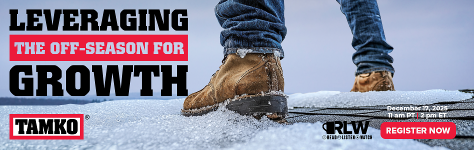 Tamko - Billboard Ad - Leveraging Dec 25 RLW Register Tamko - Billboard Ad - Leveraging Dec 25 RLW Register