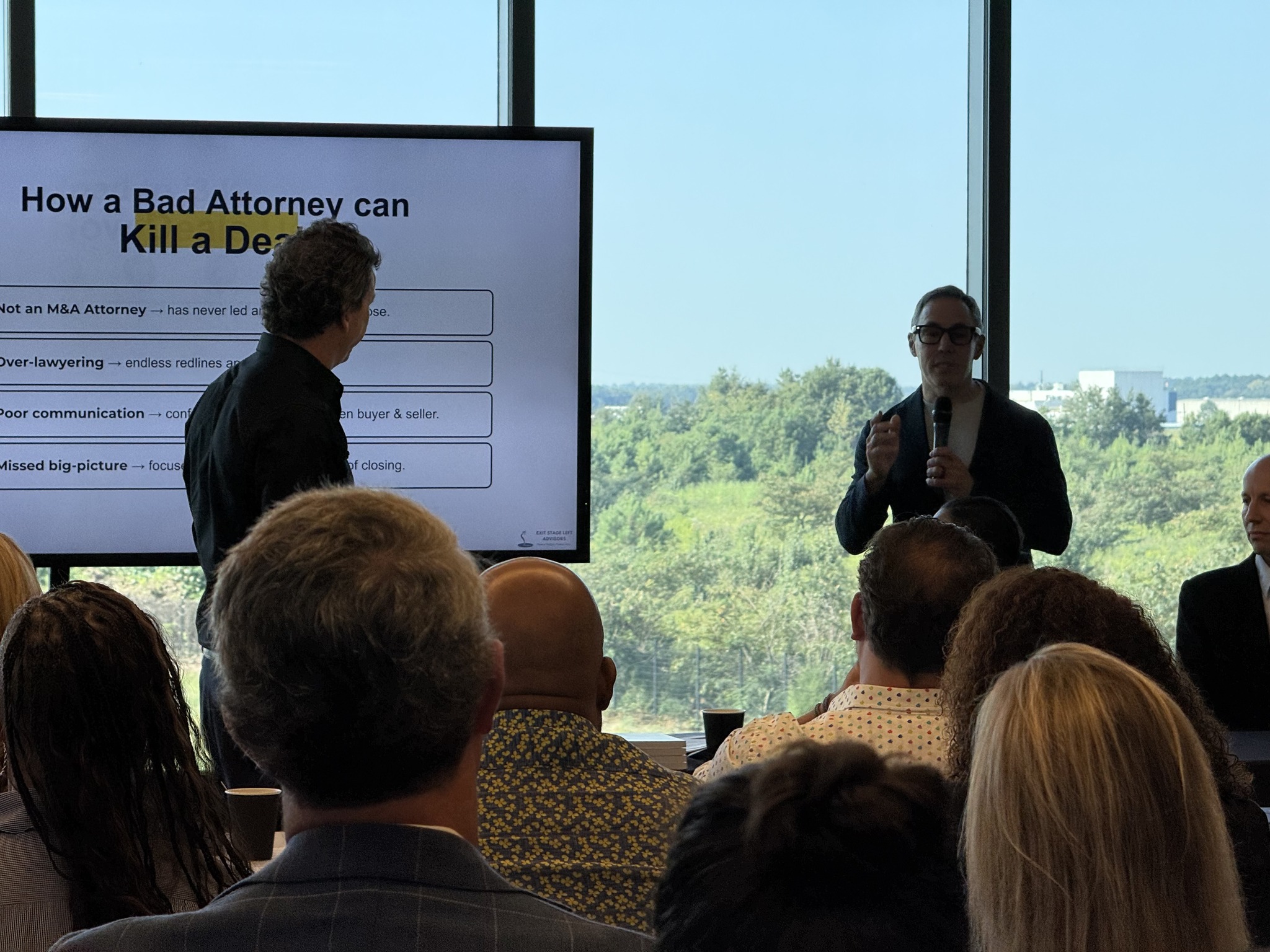 Exit Stage Left Advisors - presentation