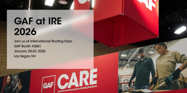 GAF showcases innovative solutions centered on resilience, sustainability and growth at the 2026 International Roofing Expo