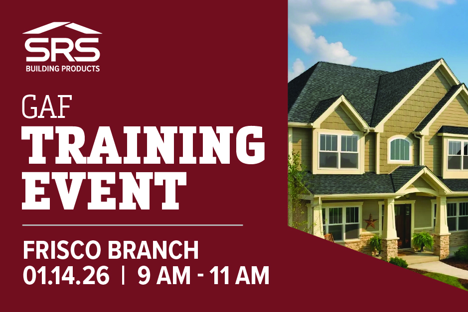 GAF TRAINING EVENT: Frisco Branch 1.14 SRS