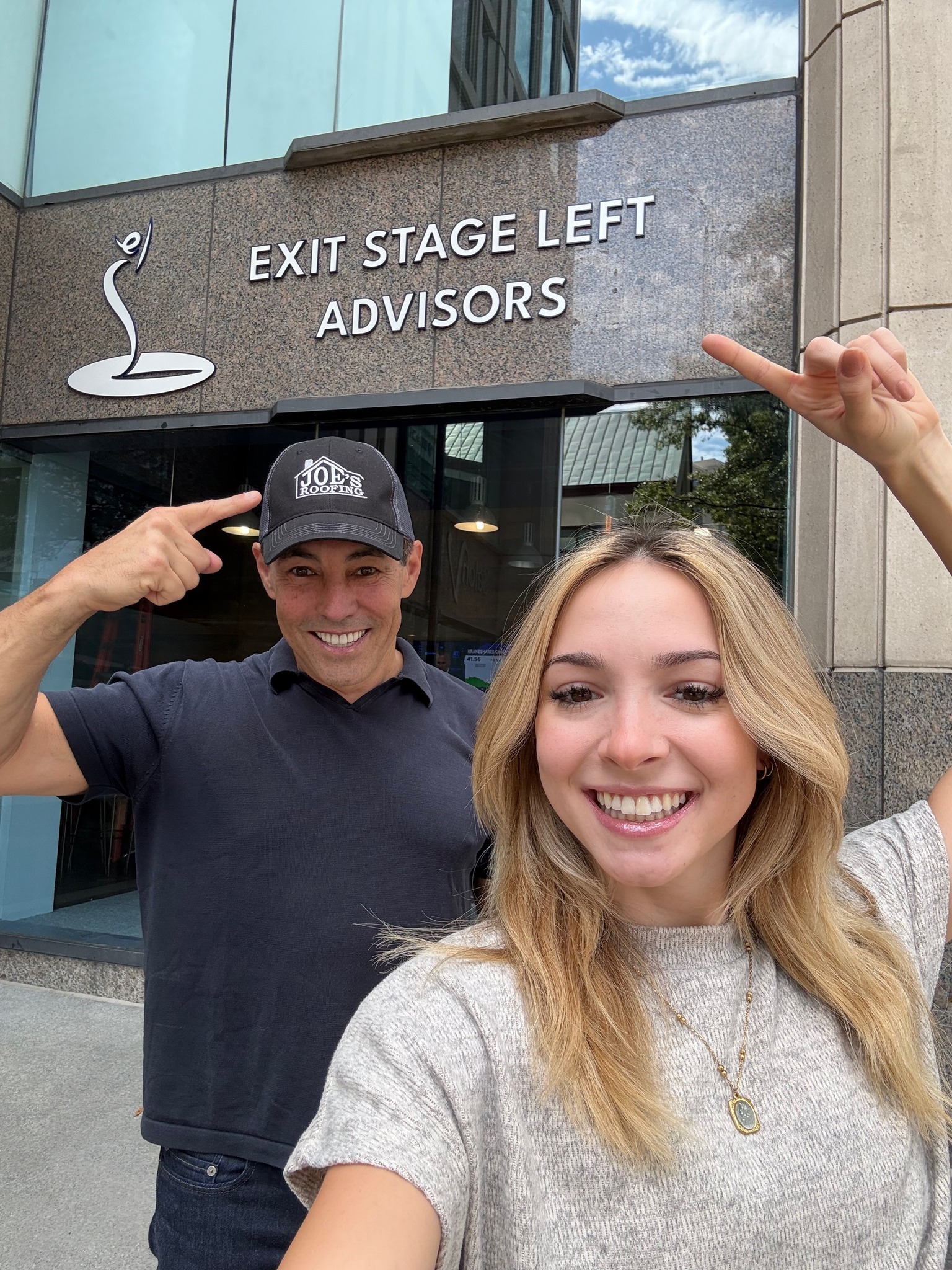 HS Exit Stage Left Advisors - outside the building