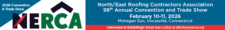 NERCA - Banner Ad - 98th Annual Roofing Convention & Trade Show