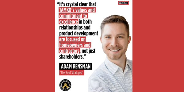 TAMKO® aligns with Roofing & Solar Reform Alliance to drive innovation, high performance and a better path forward