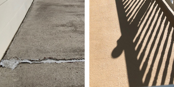 New porch - Patch and roll