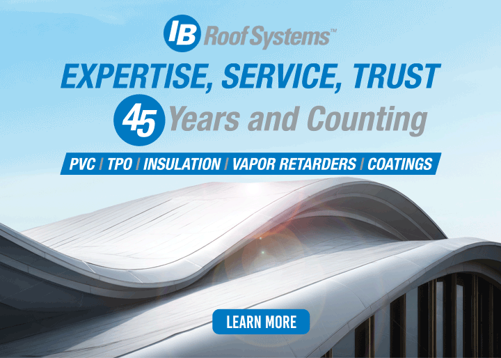 IB Roof Systems - Nav Ad - Expertise Service Trust