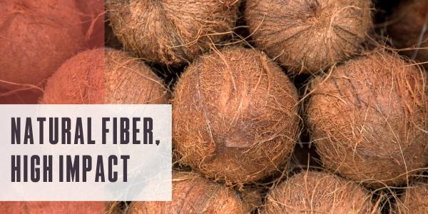Natural fiber, high impact