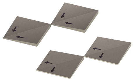 Pre-cut Hips and Pre-cut Valleys