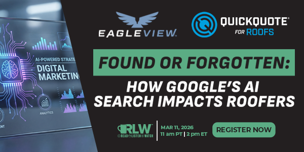 Eagleview - Found or Forgotten: How Google’s AI Search Impacts Roofers
