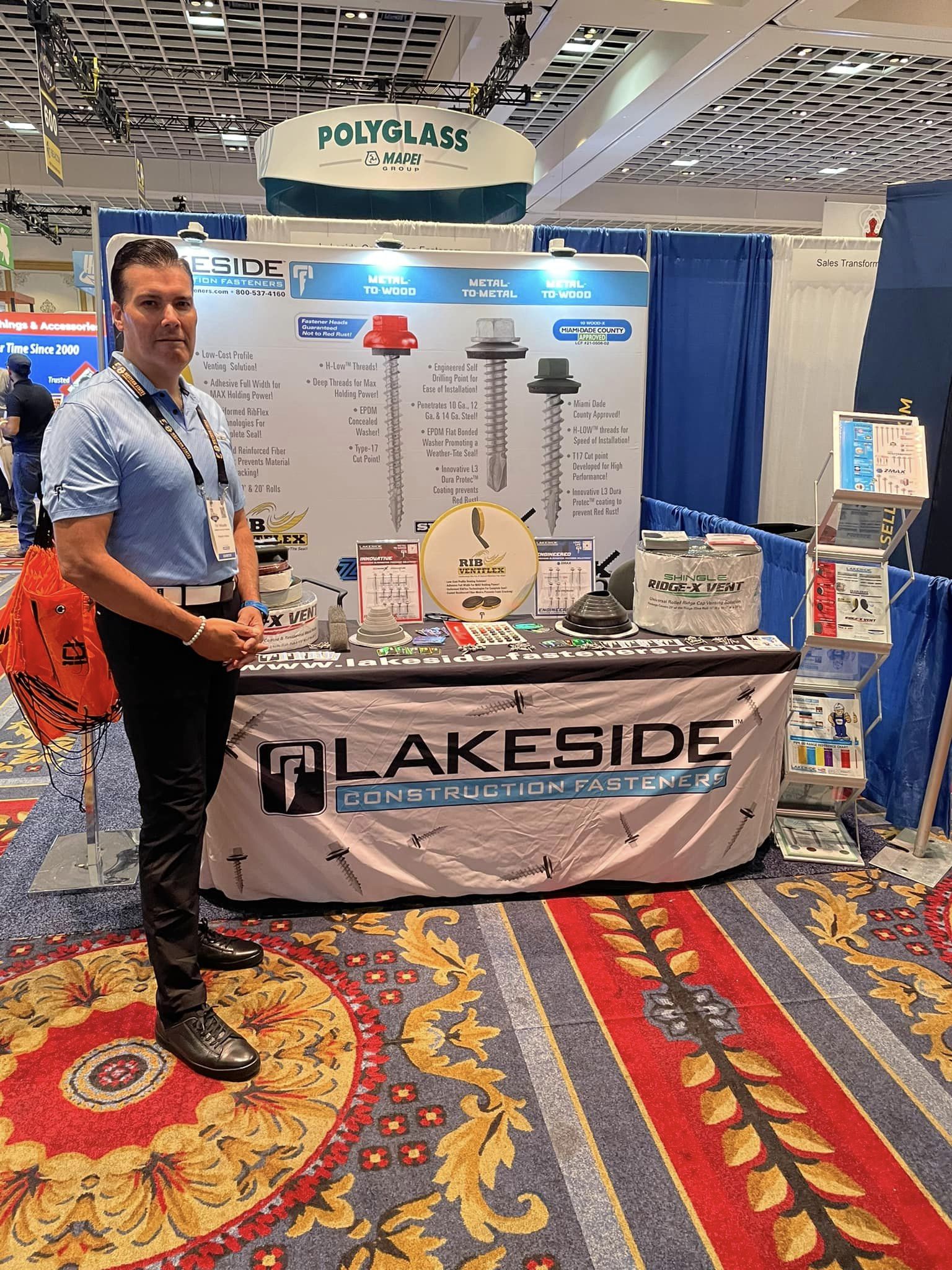 Lakeside Fasteners - trade show 2