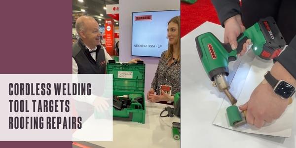 Cordless welding tool targets roofing repairs