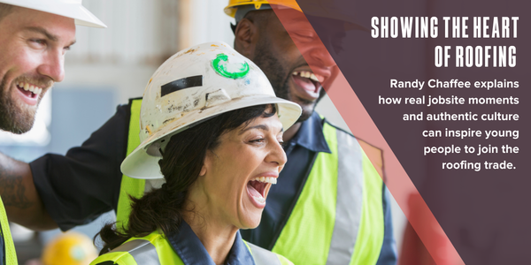 Showing the heart of roofing