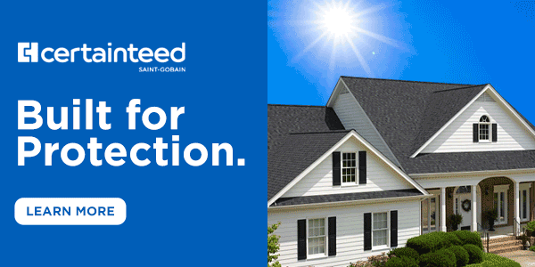 Certainteed - Built for More classified april 26