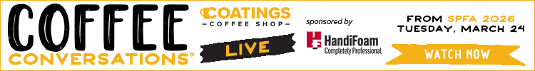 SPFA - Banner Ad - LIVE Coffee Conversations at SPFA - Watch