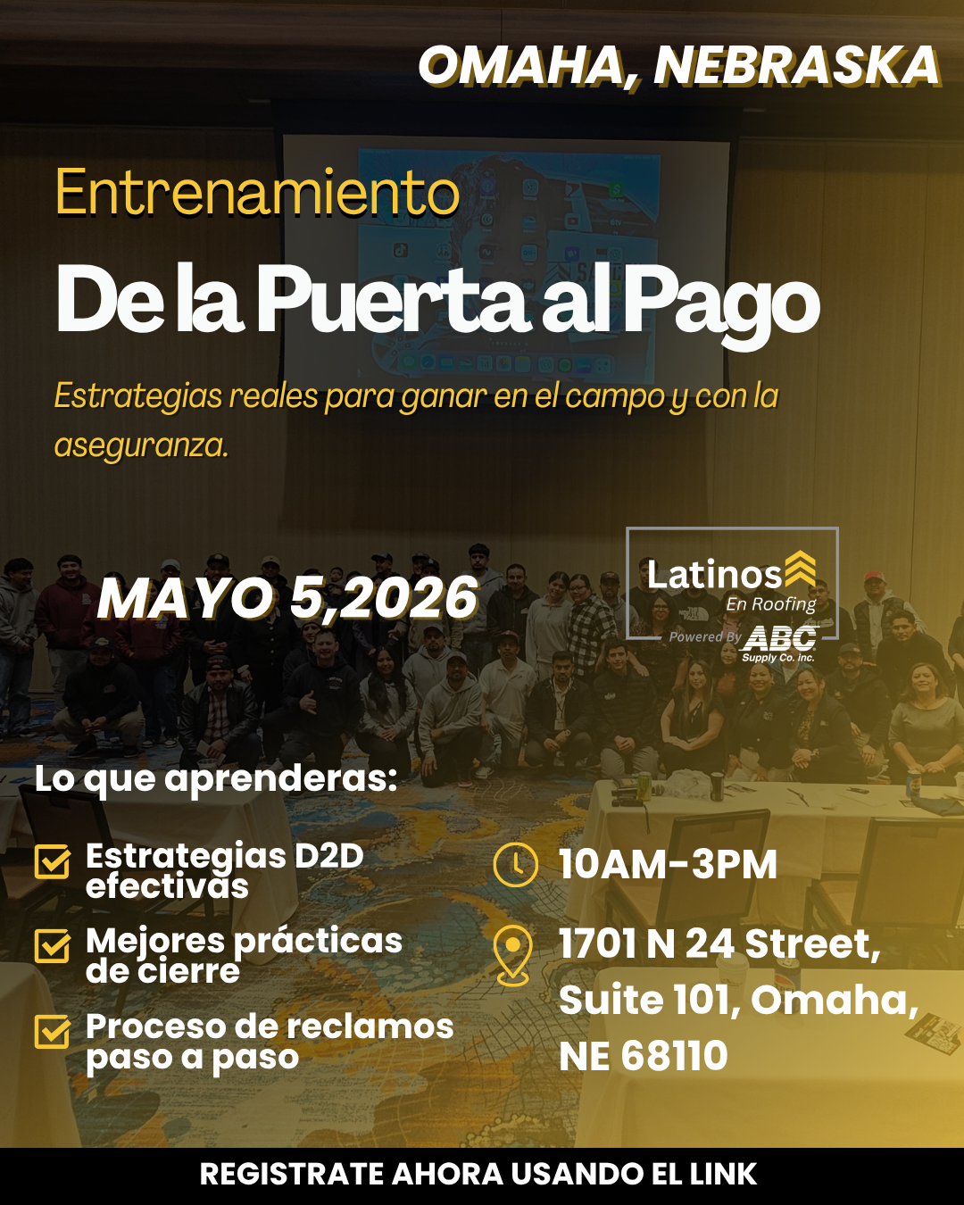 Training: From Door to Payment